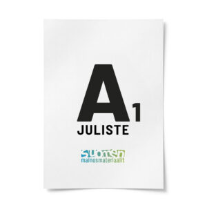 A1 paperijuliste 2 kpl